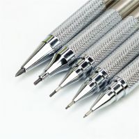 ▦ 5PCS/Set Professional metal Mechanical Pencil Art drawing design HB 2B Black Pen Copper and stainless steel materials