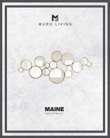 กระจกตกแต่งผนังดีไซน์ Muro Living รุ่น  MAINE