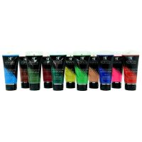 สีอะครีลิค เอสที สีอะคริลิค ชนิดหลอด 75มล. ST Aclylic artist colour จำนวน 1หลอด พร้อมส่ง