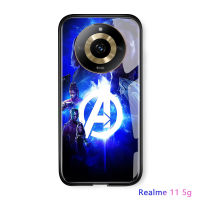 เคสโทรศัพท์พร้อมสำหรับ Realme 11 Pro 5G Realme 11 Pro + 5G Realme 11 5G Realme Narzo 60 5G OPPO Reno10 Pro + 5G Xiaomi Redmi 5G เคสเคสกระจกเทมเปอร์ Marvel Actor CaseGlossy