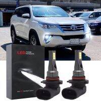 New ชุดหลอดไฟตัดหมอกฮาโลเจน LED 6000K แบบเปลี่ยน สําหรับ FORTUNER Vios Yaris Innova 2015 2016 2017 2018 2019 2016 2017