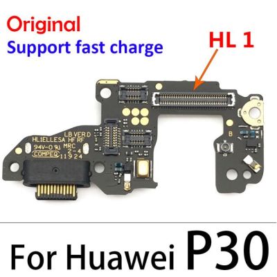 【☄New Arrival☄】 anlei3 100% ใหม่สำหรับ Huawei P9 P10 P20 P30prolite บวก P20pro P30pro P40 Lite E Usb ชาร์จพอร์ตบอร์ดเชื่อมต่อแท่นชาร์จ