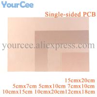 Single-sided FR4 Fiberglass Copper Clad Board Prototype Board DIY Laminate Printed Circuit Board Electronic Plate 5x7 15x20