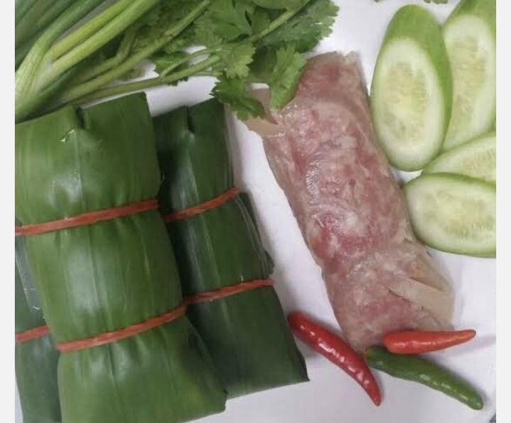 แหนมหมูห่อใบตอง-ส้มหมูห่อใบทอง-ส้มหมูแหนมหมูทำสดใม่ทุกวัน-ไม่ใส่สารกันบูด-ส้มหมู-แหนมหมู-แม่อิโอ๋-สูตรอร่อยสุดๆ