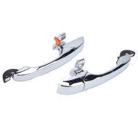 [COD] 2PCS Exterior Door Handle Rear 5065801AH for Dodge 2005 2008 Car