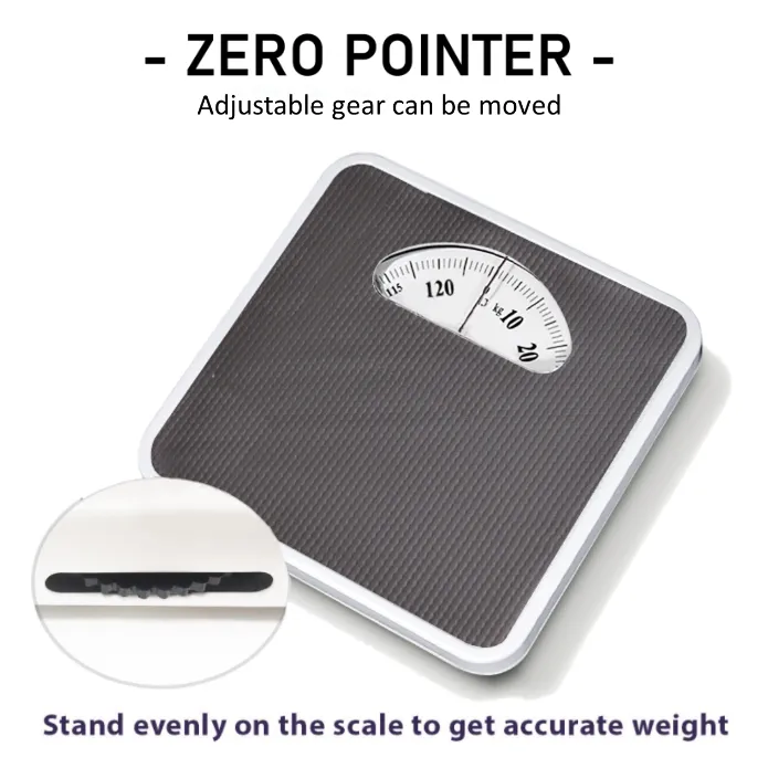 Mechanical Bathroom Scale analog measuring personal body weighing