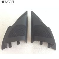 Limited Time Discounts Car Accessories HENGFEI Carbon Fiber Horn Cover Tweeter Cover Panel Speaker For Mitsubishi Lancer EX