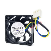 ของแท้ดั้งเดิมสำหรับ R124010SH 12V 0.14A 4ซม. 4010พัดลมทำความเย็น4สาย