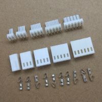 10 Sets KF2510 Right Angle Header Housing Crimp 2.54mm Pitch 2/3/4/5/6 Pin Connector Kits