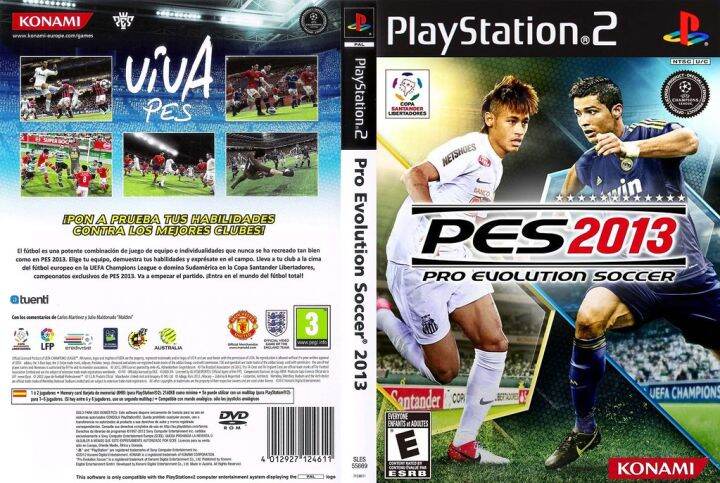 Ps2 Game Pro Evolution Soccer 2013 Pes 2013 Gold Disc Lazada