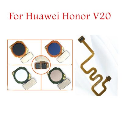 【CW】 for Huawei Honor V20 Fingerprint Sensor Scanner Connector Home Button Key Touch ID Flex Cable Repair Spare Parts Test QC