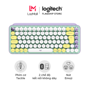 Bàn phím cơ không dây Logitech POP KEYS với các phím emoji có thể điều