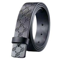 hyfvbujh☾☂  2023 New Cowhide for Belts Men 38mm and 34mm Width Buckle