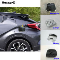 Car Body GasFuelOil Tank Cover Cap Sticker Abs ChromeCarbon Fiber Auto Car Parts For Toyota C-Hr Chr 2017 2018 2019 2020 2021