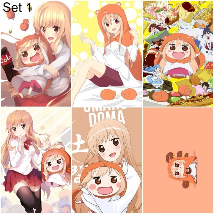 Bộ 6 Áp phích - Poster Anime Himouto! Umaru-chan - Cô em gái hai ...