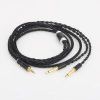 High Quality 8 Cores 2.5/3.5mm/4.4mm Balanced Upgrade Cable for Meze 99 Classics T1P T5P t1 d8000 MDR-Z7 D600 D7100 Headphone