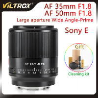 VILTROX 35มิลลิเมตร F1.8 E เต็มกรอบเลนส์โฟกัสอัตโนมัตินายกรัฐมนตรีรูรับแสงขนาดใหญ่เลนส์ภาพสำหรับ Sony FE เมา Sony A6000 A7III เลนส์กล้อง