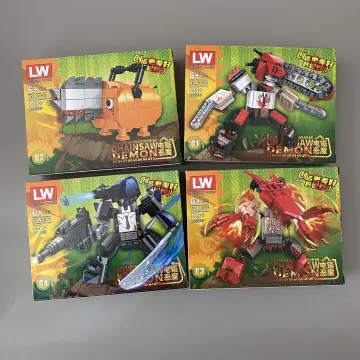 Chainsaw man Lego Blocks – Boba Hero Lv Up