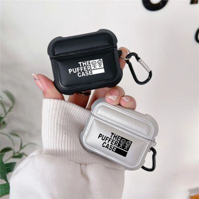 Fashion Brand Down Jacket Case For airpods 3 Silicone Soft Shell The Puffer Case For Airpods 1 2 Pro Earphone Protective Cover Headphones Accessories