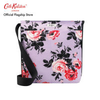 Cath Kidston Zipped Messenger Bag 30 Years Rose Lilac กระเป๋า กระเป๋าสะพาย กระเป๋าสะพายข้าง กระเป๋าแคทคิดสตัน