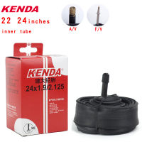 KENDA จักรยานยางใน22นิ้ว24*1-3/8 1.25 1.5 1.75 1.9 2.125 S/V F/v ขี่จักรยานจักรยานเสือภูเขาหลอดยางที่มีคุณภาพสูงยางบิวทิล