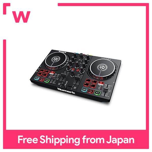 Numark DJ controller with LED light Serato DJ Lite djay Pro AI