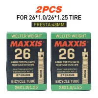 Maxxis เบามากยางในจักรยานยางกล้องยางในจักรยานเสือหมอบ Mtb กันระเบิดได้ทุกขนาด20 26 27.5 29 700c 2ชิ้น