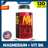 Mutant Muscle Mag | Magnesium + B6 อาหารเสริมแมกนีเซียม + วิตามินบี 6  ผ่อนคลายกล้ามเนื้อและลดอาการตะคริว ช่วยให้การนอนกลับได้ดีขึ้น