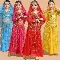 【YD】 Belly Dancer Bollywood Costumes for Kids Child Clothing