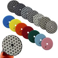 3 /4 Diamond Dry Polishing Pad Grit 1 -6 Flexible Sanding Disc Resin Bond For Granite Marble Stone Ceramic Grinding Abrasiv