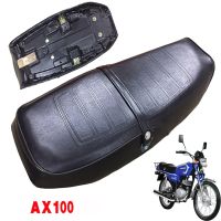 E0227 Motorcycle AX100 Seat Cover For Suzuki 100cc CL AX 100 Seat Water Proof Black Seat Spare Part