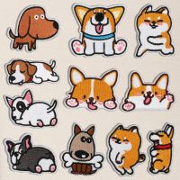 hotx【DT】 Cartoon Dog Embroidery Patches Stickers Fashion Clothing Decoration Childrens Hat Shoe Sewing Accessories