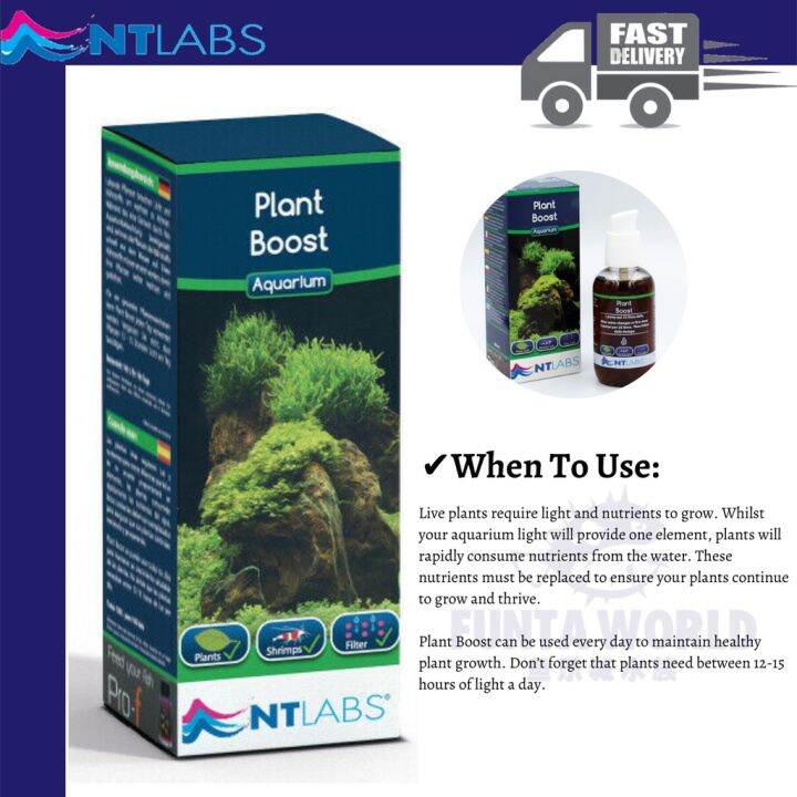 NTLABS Plant Boost 100ml Water Plant Fertilizer Fert Baja Pokok Hidup