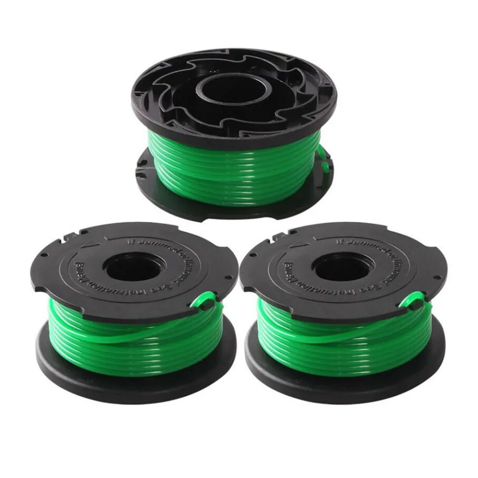 For Black & Decker GH3000, SF-080 Grass Trimmer Replacement Spool Line With  Cap