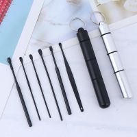 【cw】 6pcs/7Pcs Ear Wax Pickers Earpick Remover Curette Pick Cleaner