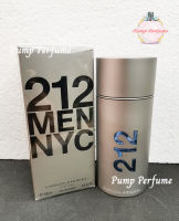 น้ำหอมผู้ชาย Carolina Herrera 212 men NYC  edt 100ml. กล่องซีล