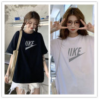 Aililai 1688? เสื้อยืดสไตล์เกาหลี พร้อมส่ง ใหม่ เสื้อแฟชั่นเเขนสั้น เสื้อยืดสวย ๆ เสื้อยืดผู้หญิง สีพื้น เสื้อลำลอง เที่ยว สวยๆ???