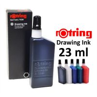 หมึกขวด rOtring ขนาด 23 มล. สีดำ