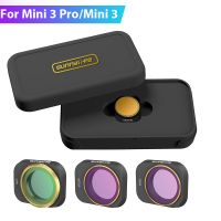 Sunnylife Camera Filter For DJI Mini 3 Spare Part MCUV CPL ND NDPL 4/8/16/32 Len Filter Kit For Mini 3 Pro Drone Accessories