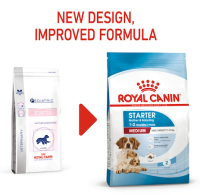 Royal Canin Medium Starter Mother &amp; Baby dog (15 kg) อาหาร แม่และลูกสุนัข พันธุ์กลาง