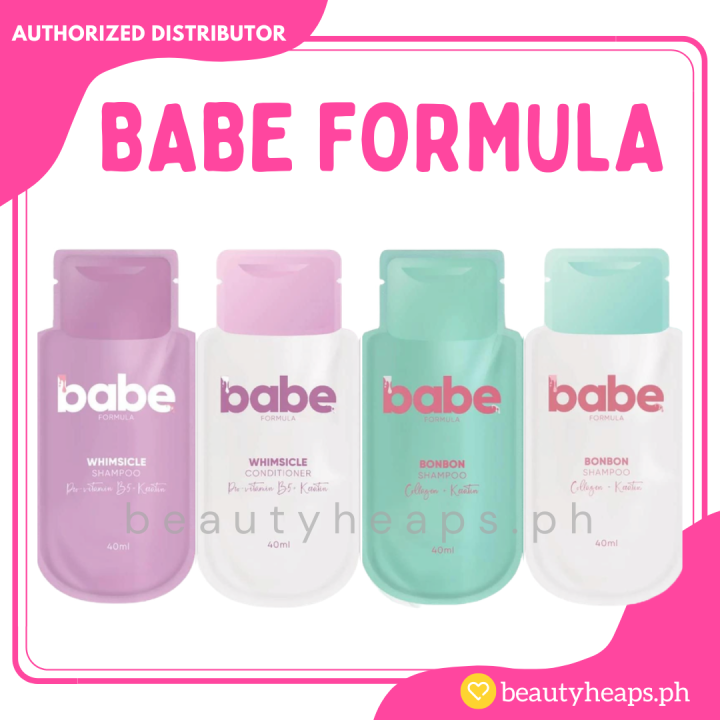 Babe Formula Shampoo | Conditioner in Sachet | Babe Packets Trial Pack ...