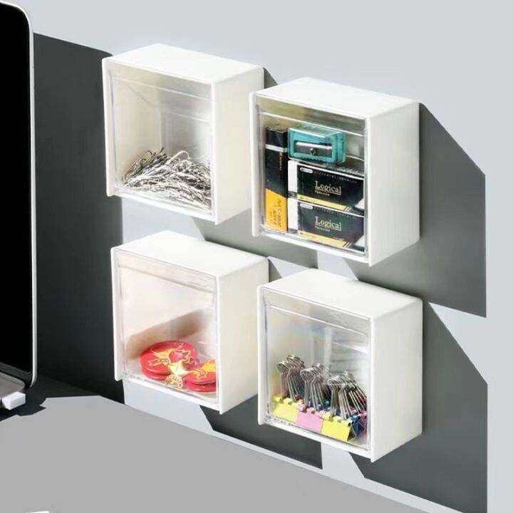 plastic-wall-mounted-storage-boxes-dustproof-bathroom-organizer-for-cotton-swabs-makeup-adhesive-small-jewelry-holder-box