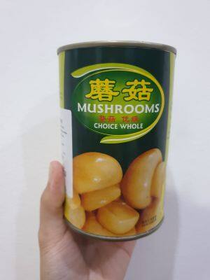 พร้อมส่ง !! กู่หลง เห็ดแชมปิญอง 400 กรัม x 3 กระป๋อง / Kulong champignon mushrooms 400 grams x 3 cans