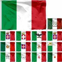 Italy Military Flag Republic Venice 3X5FT Menton and Roquebrune 90X150CM Bandiera Delle Brigate Garibaldi Partigiane Banner  Power Points  Switches Sa