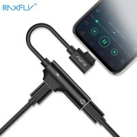 RAXFLY 2in1 Listening Charging Adapter For iPhone 7 8 Plus Lighting to Audio Charger Cable Earphone Jack Splitter For iPhone