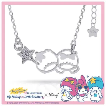 1pcs Sanrio Necklace Cinnamoroll Cartoon Pendant Tassel Necklace Birthday  Gift Kawaii for Girlfriend Neck Chain Jewelry Gift