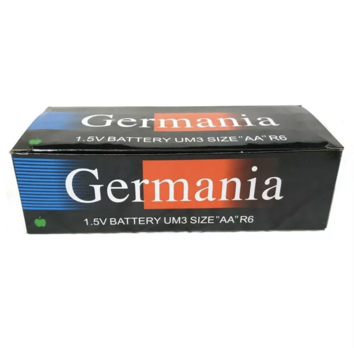 ราคาส่ง-10-germania-ถ่านก้อน-ถ่าน-แบตเตอรี่-aa-สำหรับ-อุปกรณ์อิเล็คทรอนิกส์-กล้องถ่ายรูปดิจิตอล-ถ่าน-aa-aaa-ถ่าน3a-ถ่านaa-ถ่าน2a-ถ่านaaa-ถ่าน3a