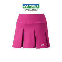 YONEX WOMENS SKORT 26098 กระโปรง (มีซับใน) ผ้าโพลีเอสเตอร์ เนื้อสัมผัสนุ่มสบาย แห้งไว เหมาะสำหรับทั้งใส่ออกกำลังกาย