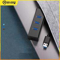 RYRA Small USB Extender Hub Docking Station คอมพิวเตอร์ Splitter 4-In-1 Multifunction USB 2.0 Hub เหมาะสำหรับ USB Diskcard Reader