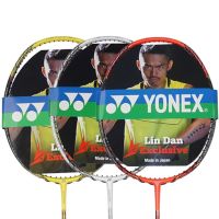 Yonex ไม้แบดมินตัน Vtzf2โวลทริกซ์ Bahan แบบ Full Carbon Dengan Senar Lee Chong Wei (พร้อมกระเป๋าเชือกแร็กเก็ตและที่จับ)